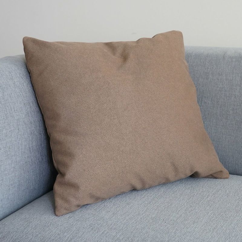 【アウトレット】 Cushion S 生地：ラムース（ブラウン） | DENTO STORE | 額縁・家具ブランドDENTOの公式オンラインショップ