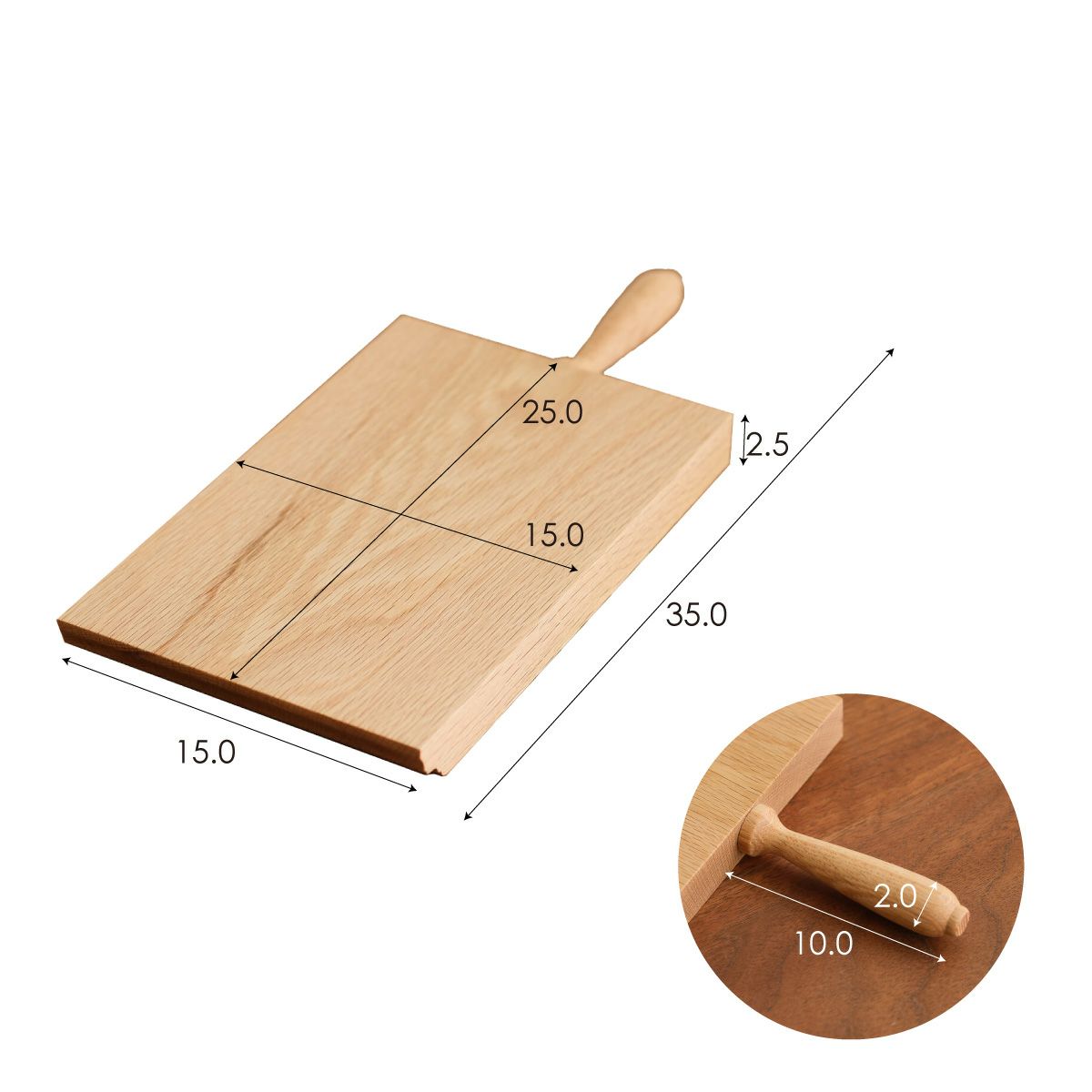 FAVORMADE | 持ち手のあるカッティングボード | DENTO STORE | 額縁