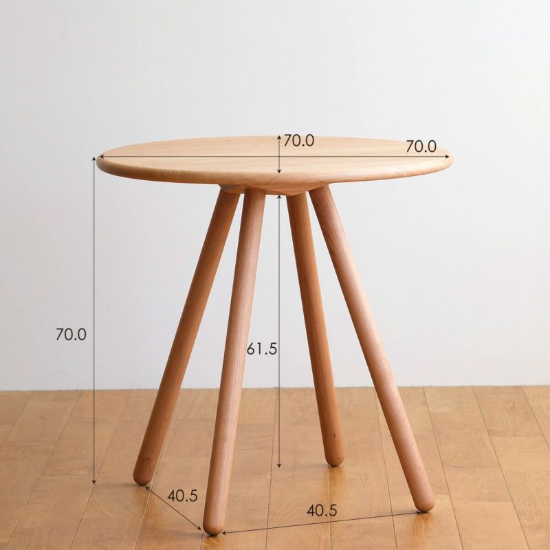 円形テーブル ES | Circle Table 70 (サークルテーブル) | DENTO STORE | 額縁・家具